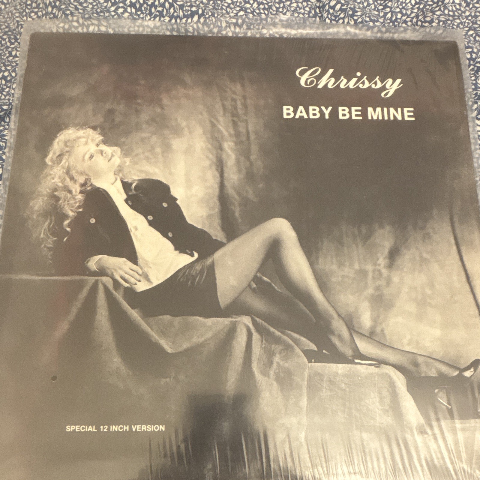 Boogie Funk- Chrissy -Baby Be mine 12” private boogie label (in Shrink)