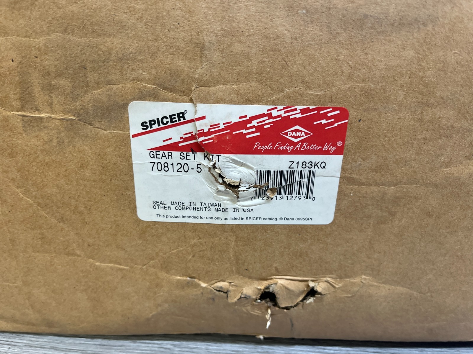Spicer Differential Ring & Pinion Kit-Dana 80-3.73 Ratio-THICK Gear fits 4.10 &