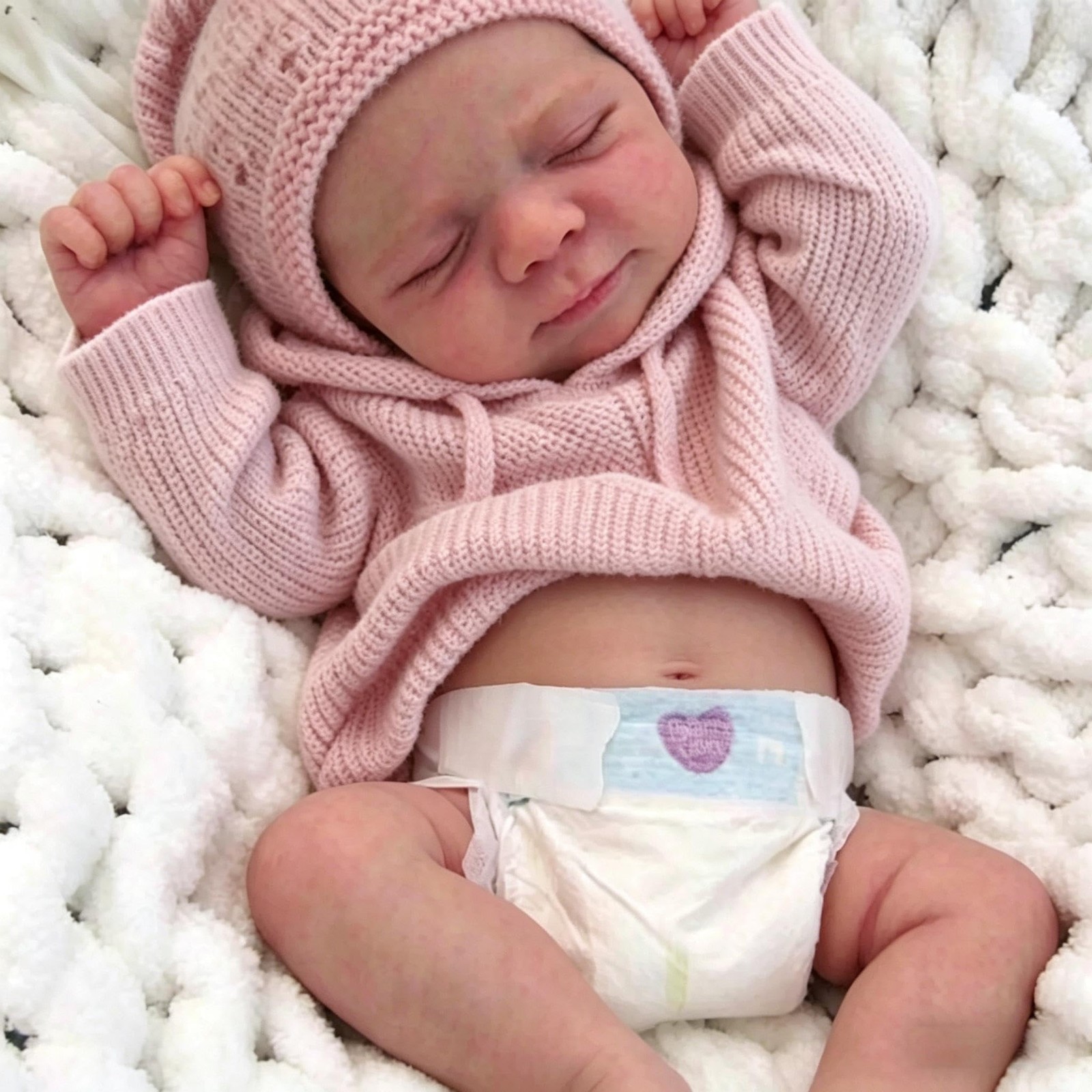 Anano Reborn Baby Dolls Full Body-18 in Realistic Doll 18 inches, White Anano Reborn Baby Dolls Full Body-18 in Realistic Doll 18 inches, White