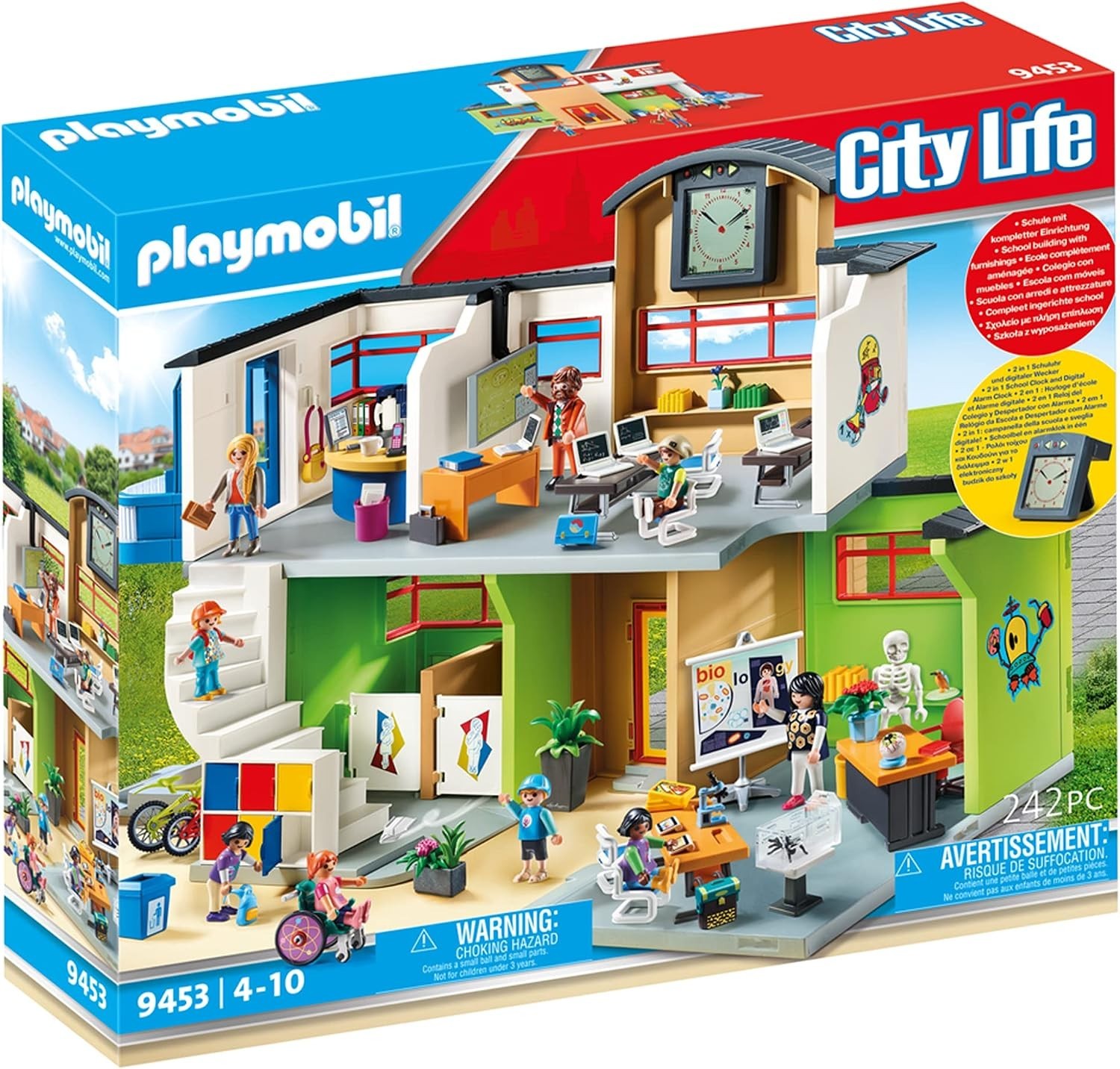 Playmobil 9453 Furnished Complete School Set Playmobil 9453 Furnished Complete School Set