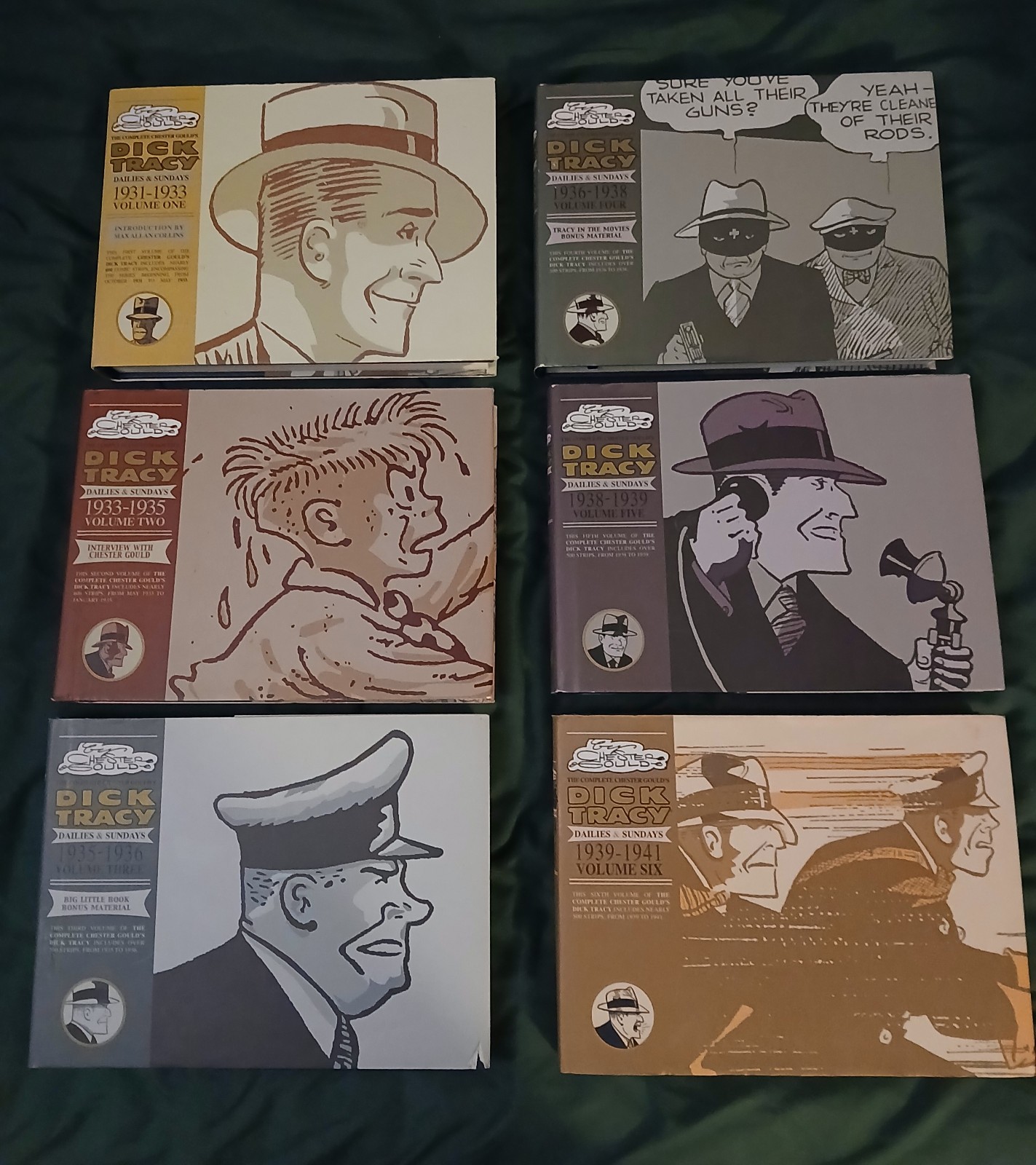 Complete Chester Gould\'s Dick Tracy Vol 1-6 Omnibus Dailies & Sundays 1931-1941