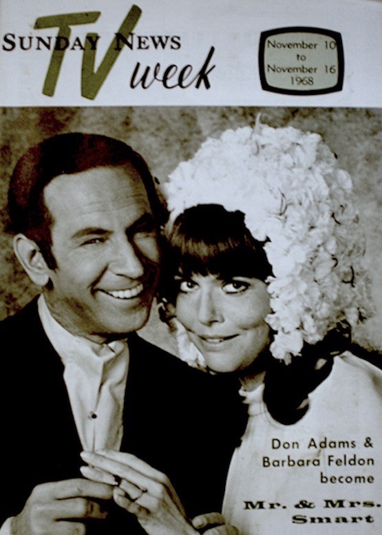 TV Guide 1968 Get Smart Wedding Issue Don Adams Barbara Feldon TV Week MINT COA TV Guide 1968 Get Smart Wedding Issue Don Adams Barbara Feldon TV Week MINT COA