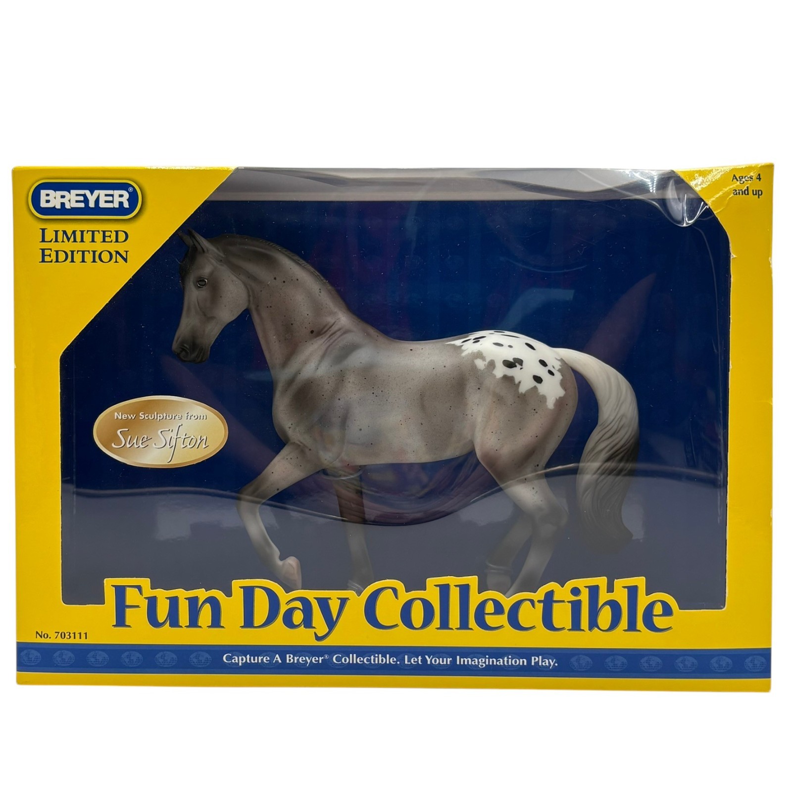 Breyer Horse 703111 Tivoli Grey Appaloosa LE Fun Days Event Tour Model 2008 NIB