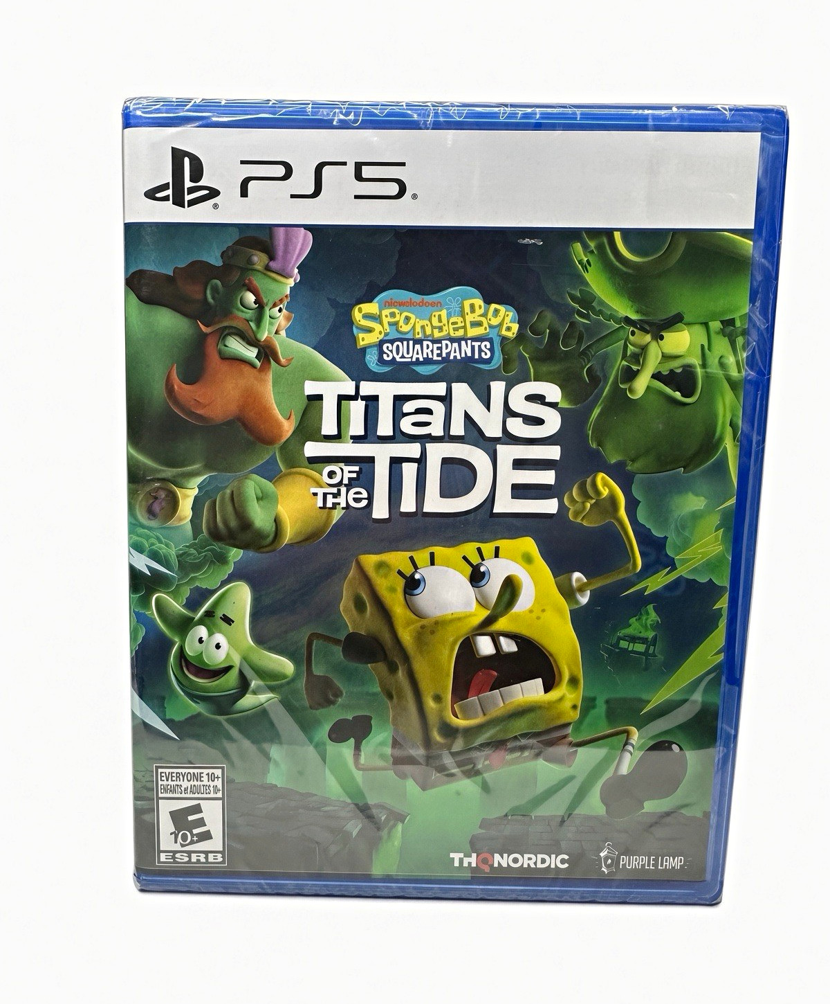 SpongeBob SquarePants: Titans of the Tide PS5 Ultra HD E10+ (PS5) SpongeBob SquarePants: Titans of the Tide PS5 Ultra HD E10+ (PS5)