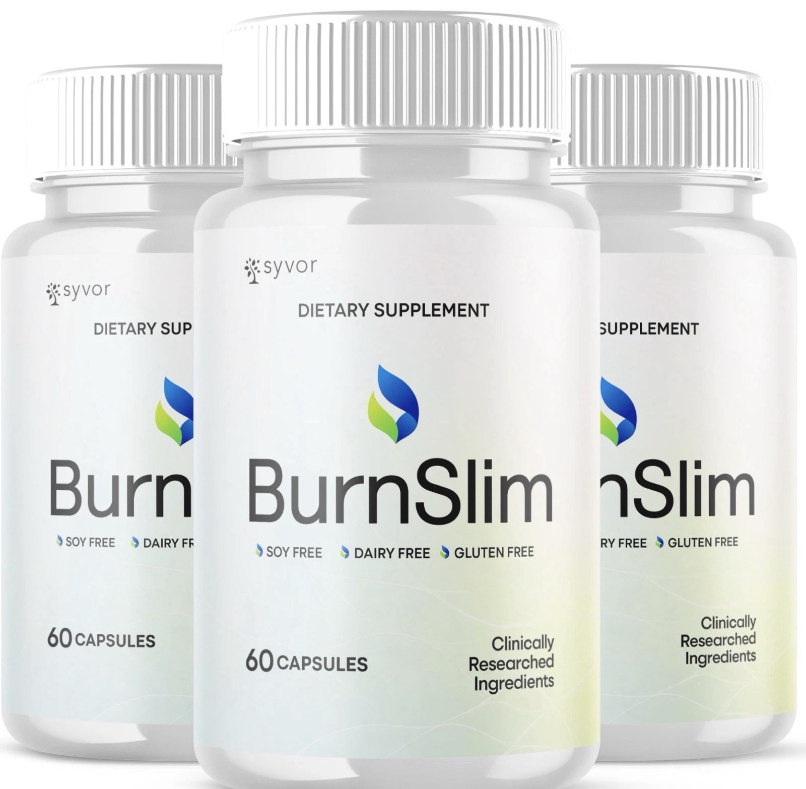 (3 Pack) BurnSlim Advanced Energy & Fitness Supplement Burn Slim 180 Capsules