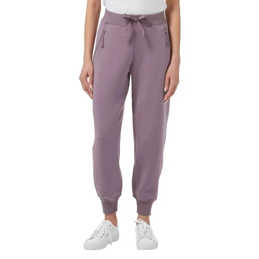 NWT Kirkland Signature Women\'s S Active Jogger Scuba Purple G2110