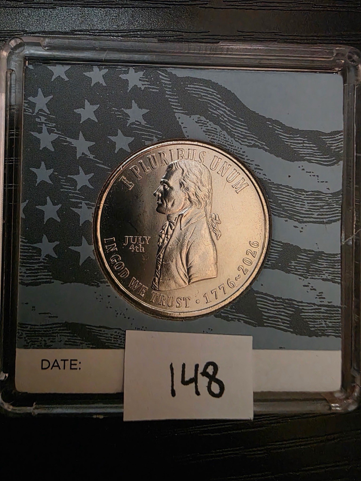 2026  JULY 4th Privy Quarter- Declaration Of Independence Quarter