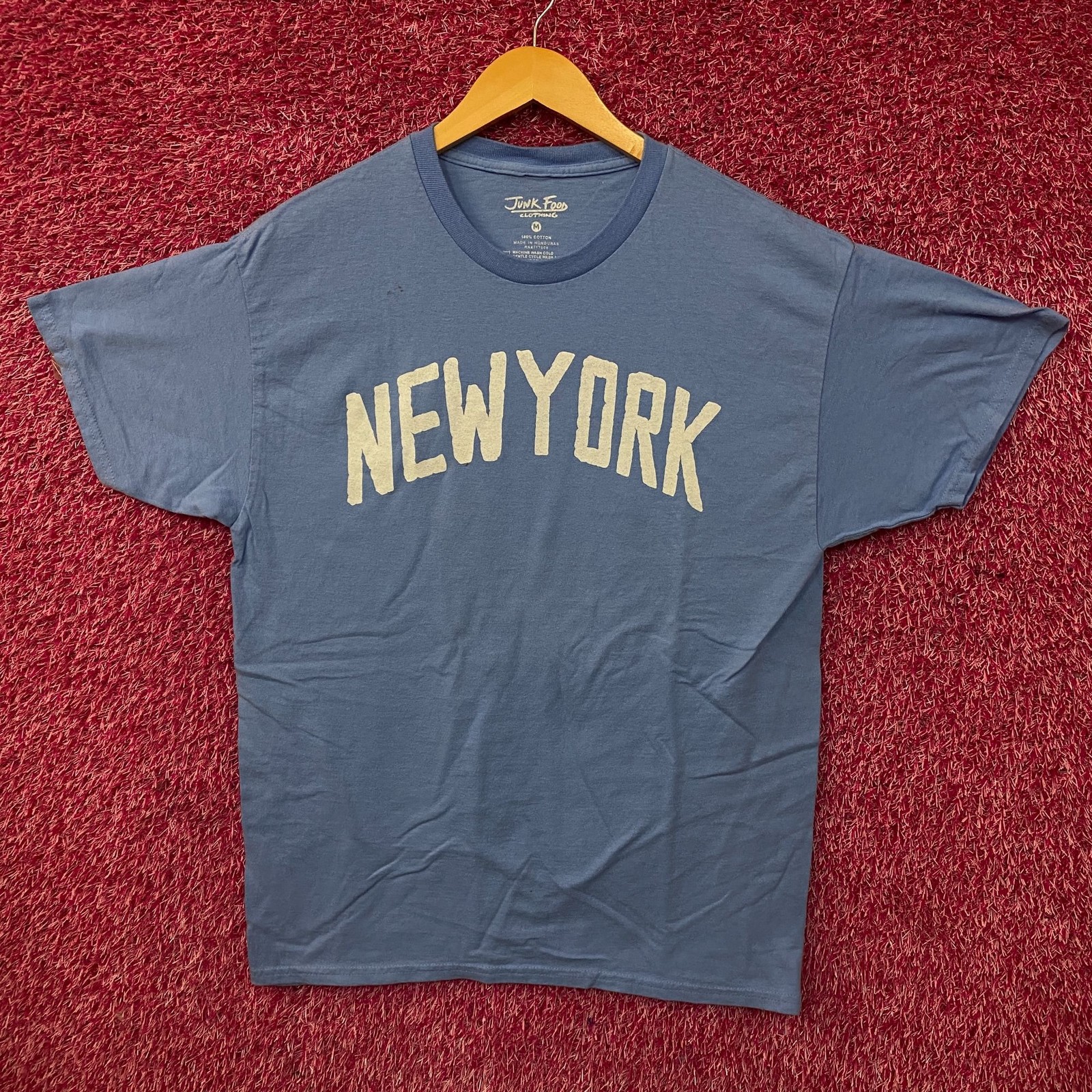 Junk Food Clothing Women\'s New York Retro Style Original Tee Medium