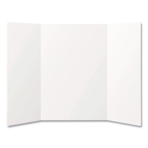 Formit Trifold Display Boards, 18 x 24, White, 3/Pack Formit Trifold Display Boards, 18 x 24, White, 3/Pack
