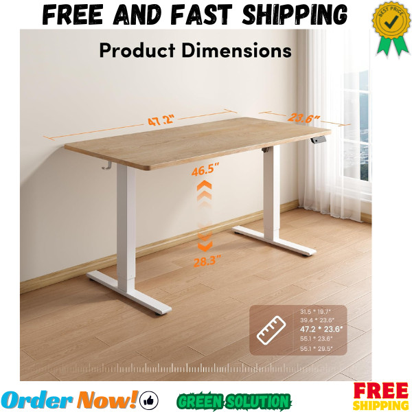 One-Piece Standing Desk, 48\
