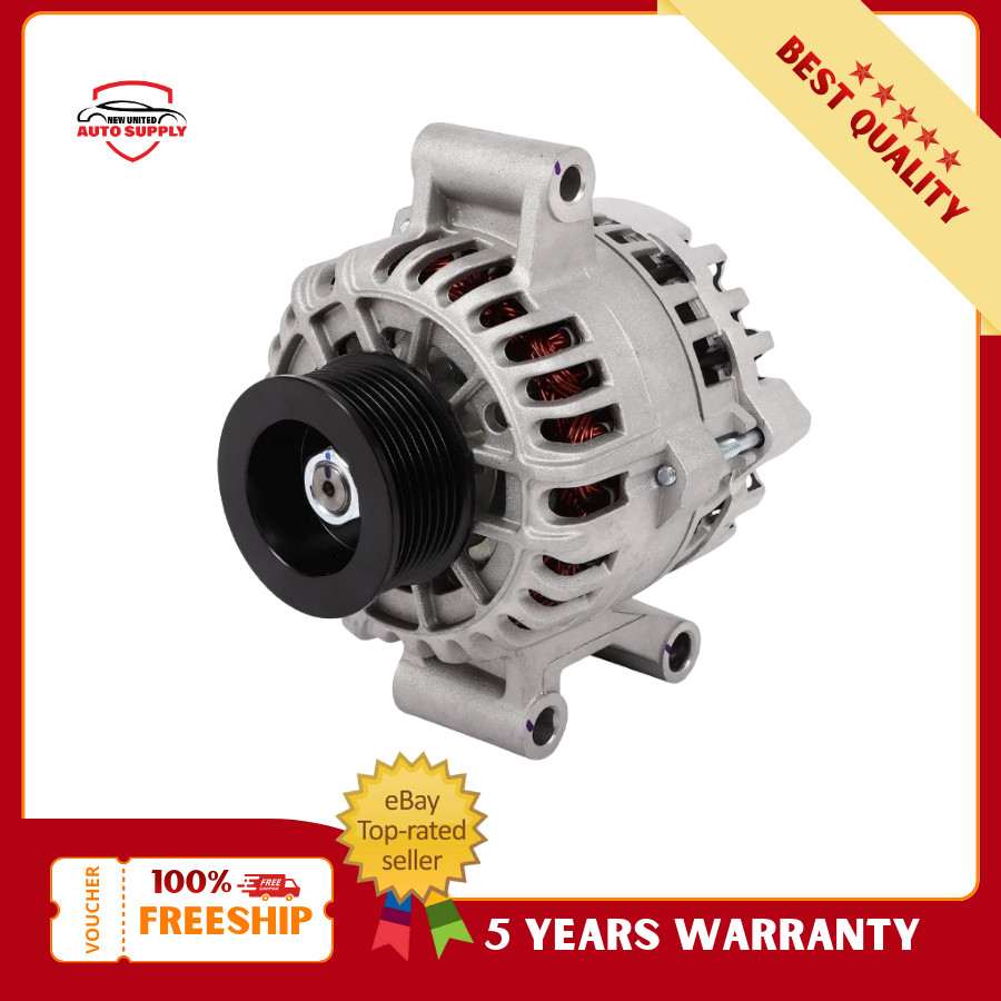 Alternator 8306A 110A 12V CW 8-Groove For 03-10Ford F-350 450 Super Duty V8 6.0L Alternator 8306A 110A 12V CW 8-Groove For 03-10Ford F-350 450 Super Duty V8 6.0L