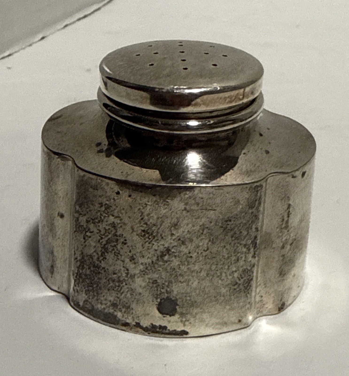 Vintage Georg Jensen Handmade Sterling Silver Salt Shaker 38.4 g