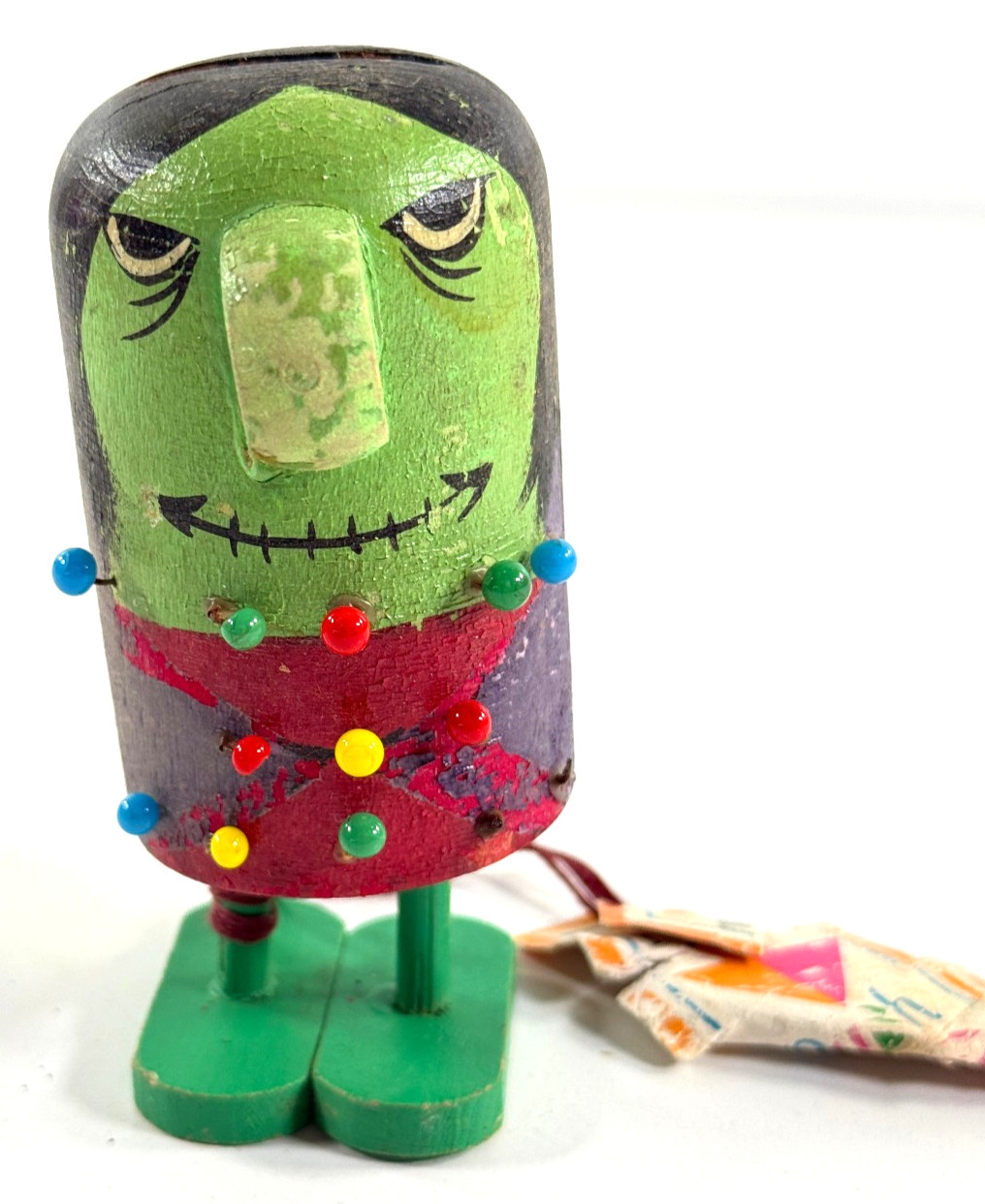 vtg 70s Pride Creations \'Thinking of You\' Popsie Monster w/ Tag voodoo doll toy