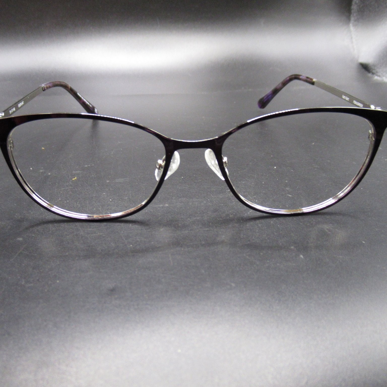 Karen Kane FENUGREEK Eggplant Purple Cat Eye Eyeglass Frames 51-17-140 Full Rim