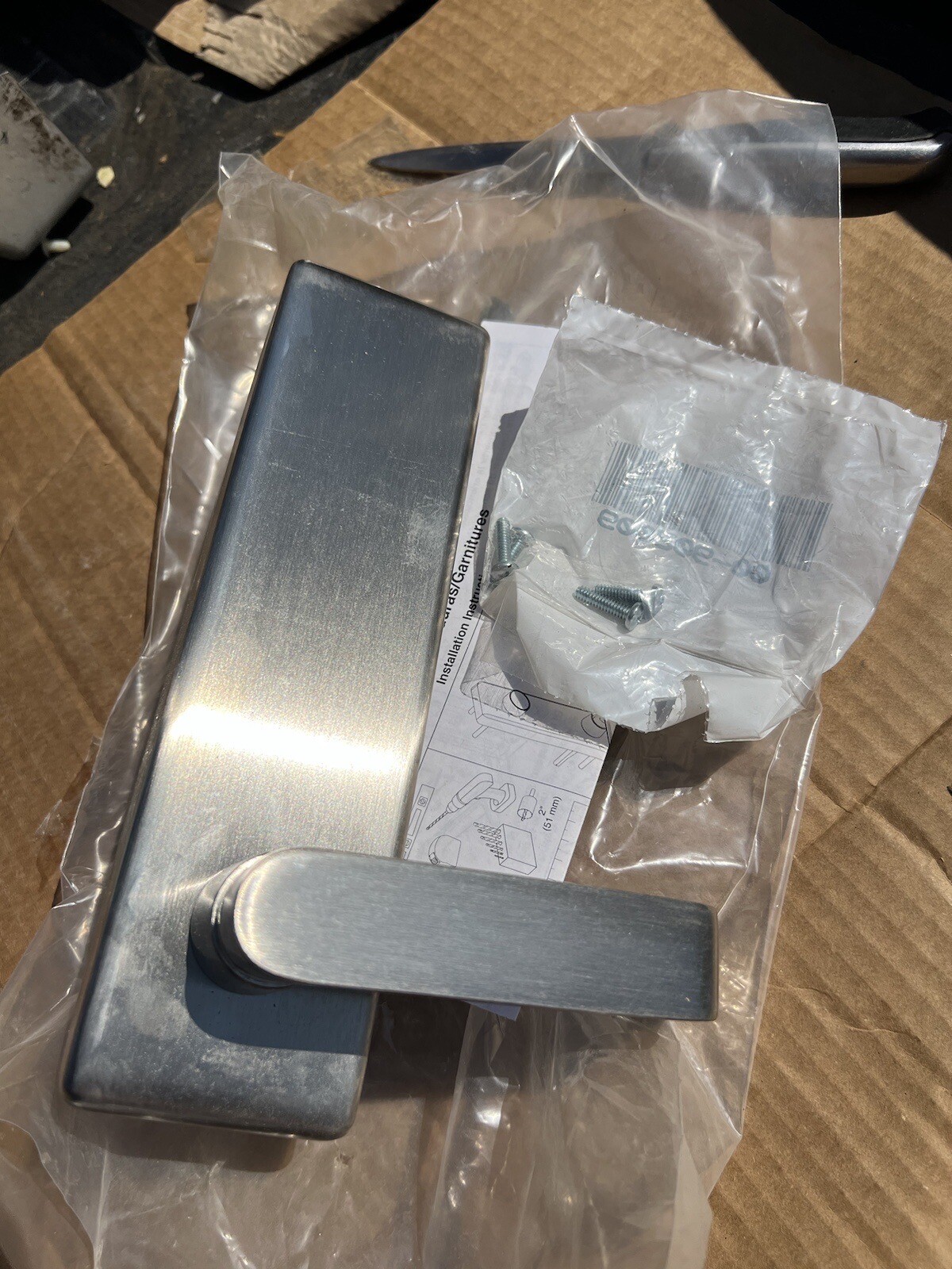 Genuine Falcon Lock Exit Device Trim Satin Chrome, 510L US26D QUA RHR FSE 1 3/4\