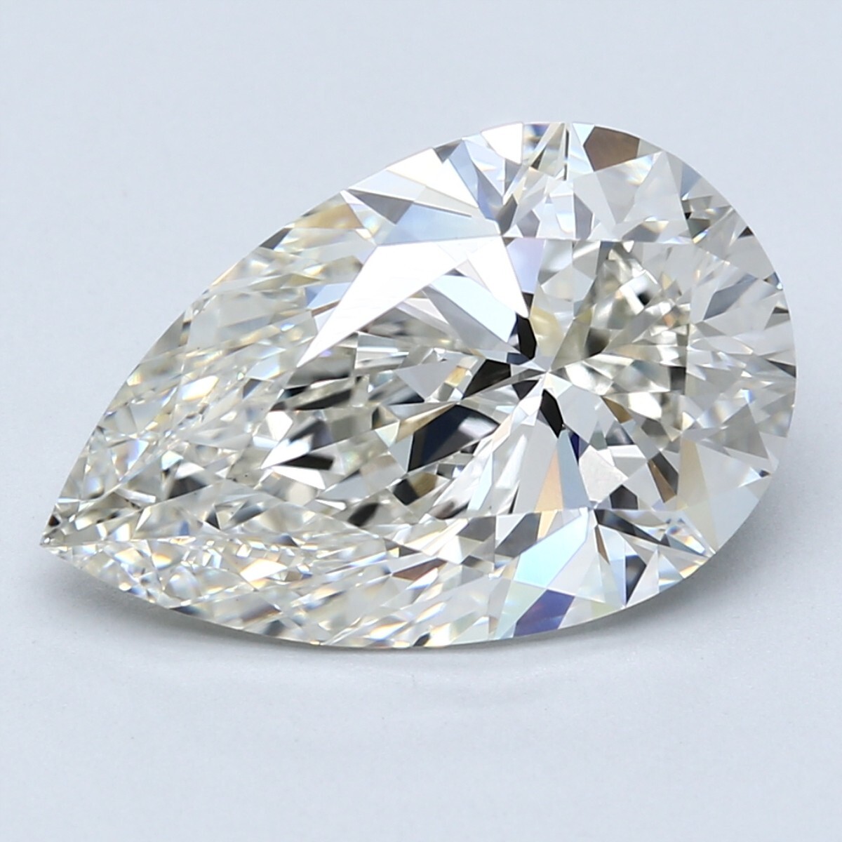 1.14 Cts PEAR Cut IGI CERTIFIED LAB GROWN CVD Diamond F Color VS1 Clarity