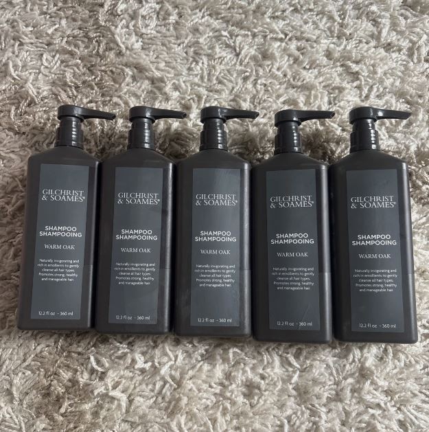 5x Gilchrist & Soames Warm Oak Shampoo - 12.2oz New 5x Gilchrist & Soames Warm Oak Shampoo - 12.2oz New