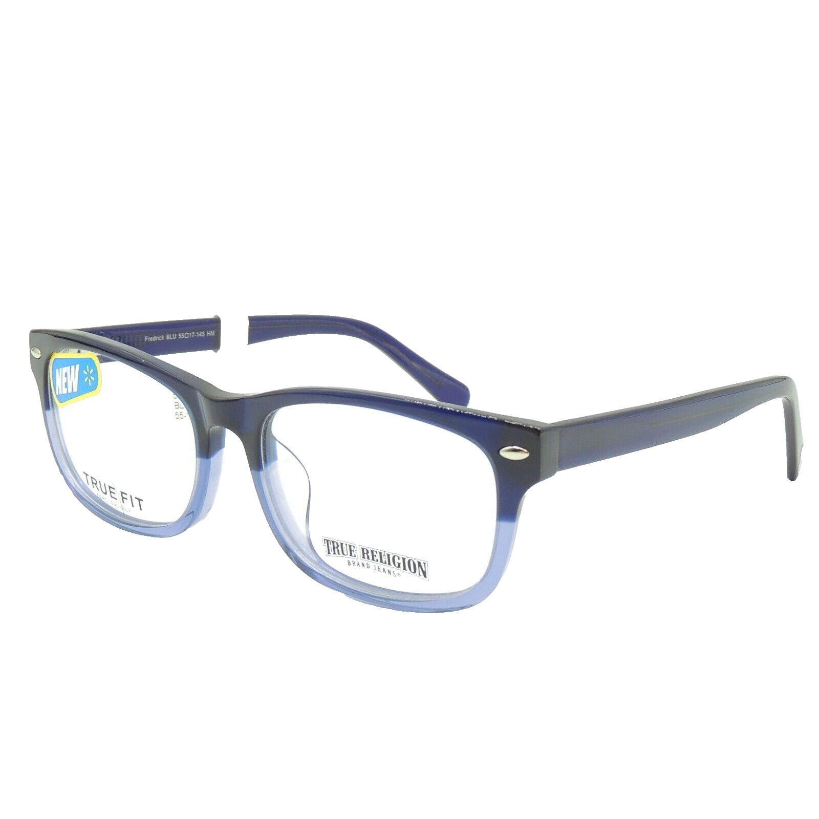 True Religion Fredrick Blu Blue Eyeglasses 55 17 145