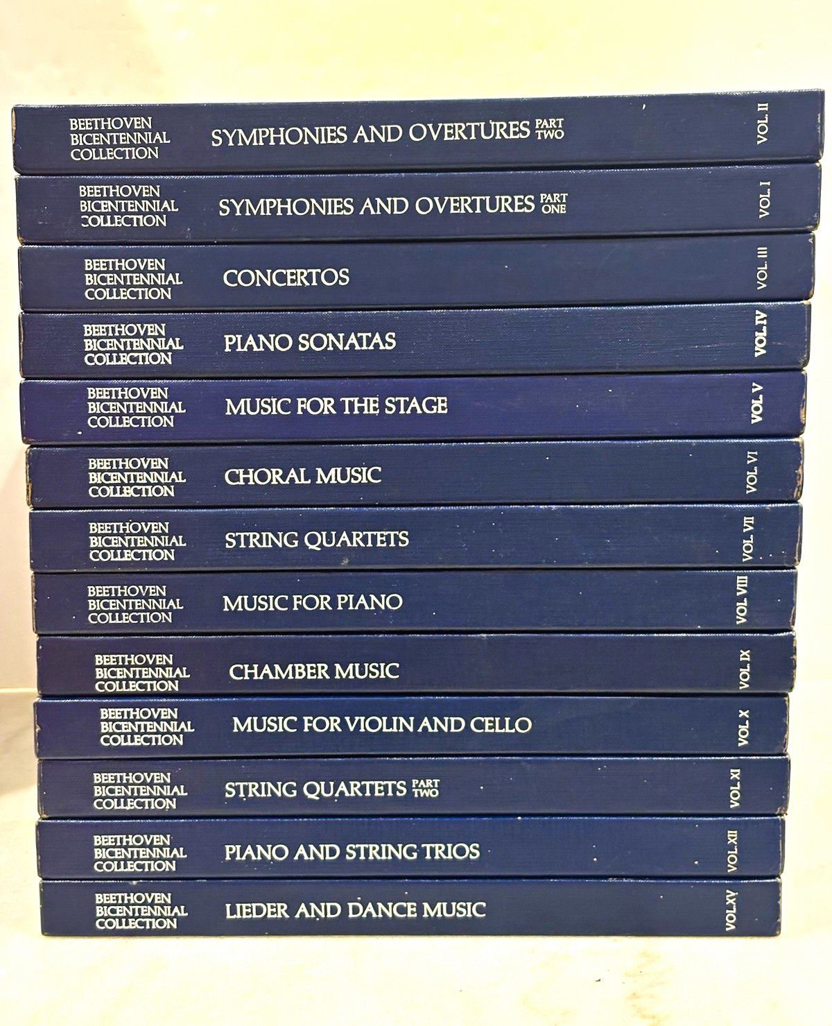Beethoven Bicentennial Collection 13 Vinyl LP Box Sets Deutsche Grammophon 1971