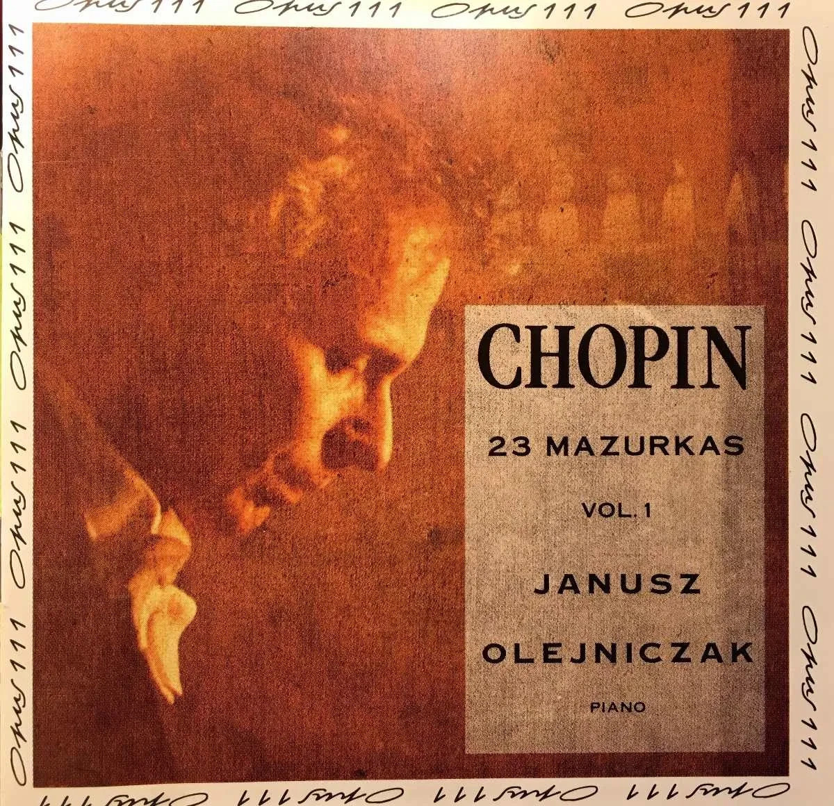 Chopin 23 Mazurkas CD Janusz Olejniczak DISC ONLY NO BOX clean playing surface