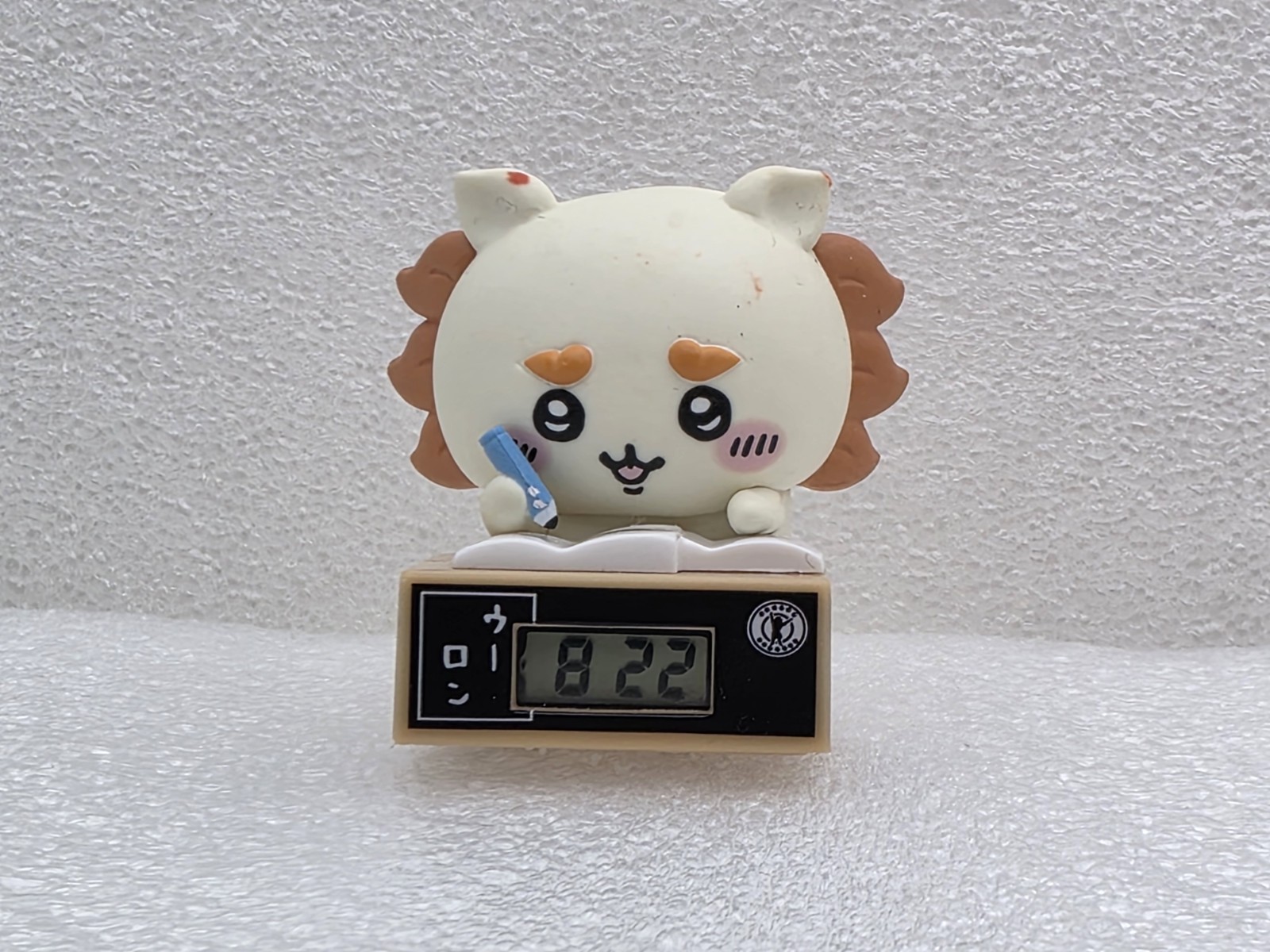Kitan Club Capsule Toy Lets Do Our Best Together Chiikawa Shisa Clock