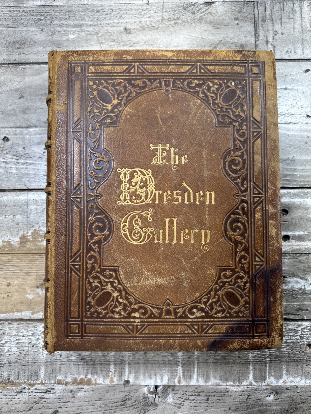 c.1860 Antique Art Book \