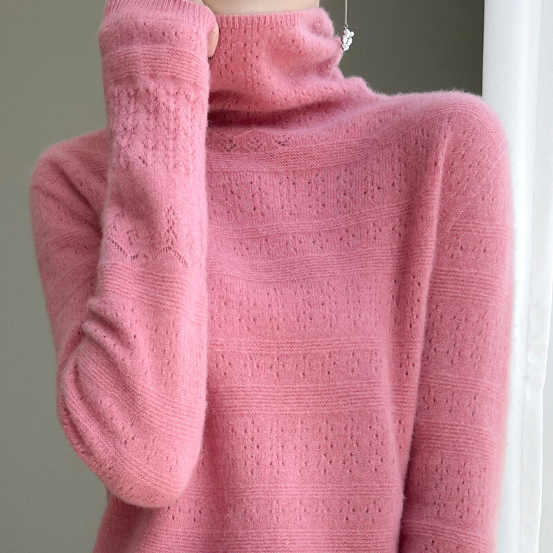 Cashmere Turtleneck Sweater Women ,100% Cashmere Turtleneck Knit Jumpers