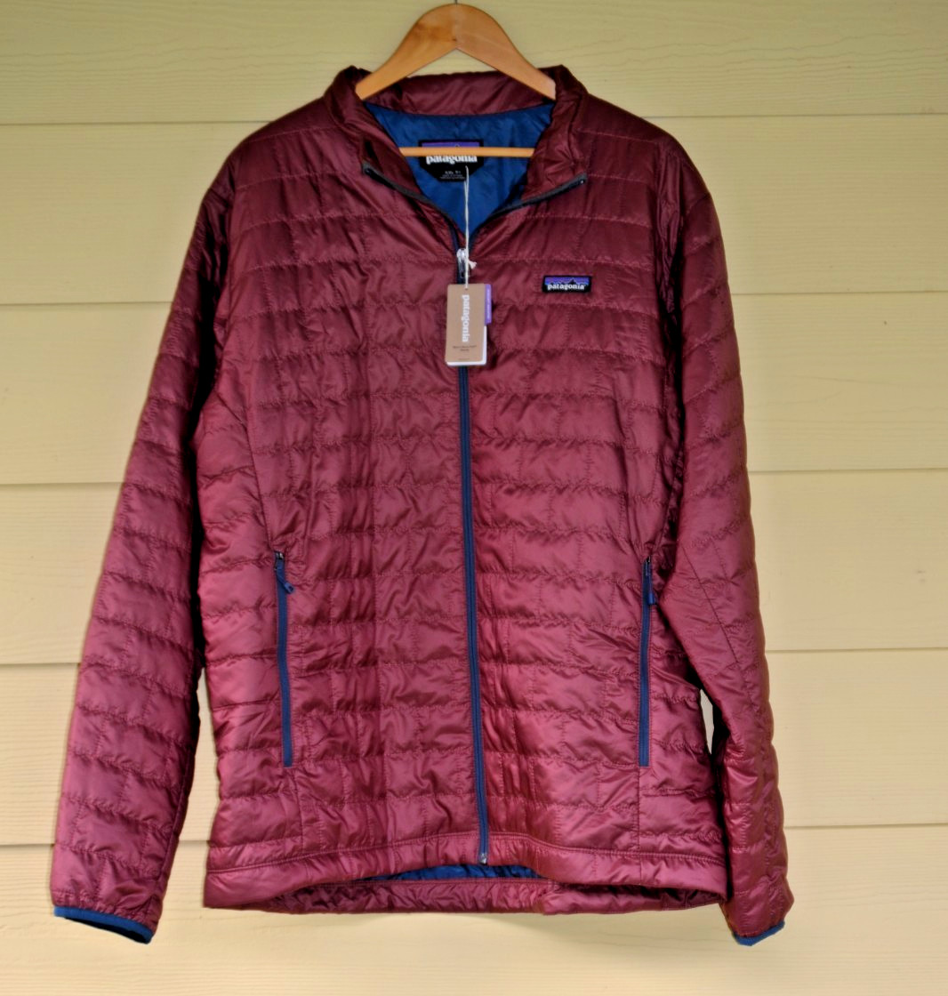 NWT Patagonia Men\'s Nano Puff Insulated Jacket XXL Sequoia Red