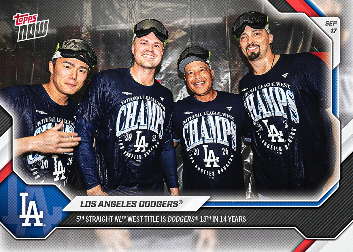 Los Angeles Dodgers 2026 MLB Topps NOW Card 685 Presale