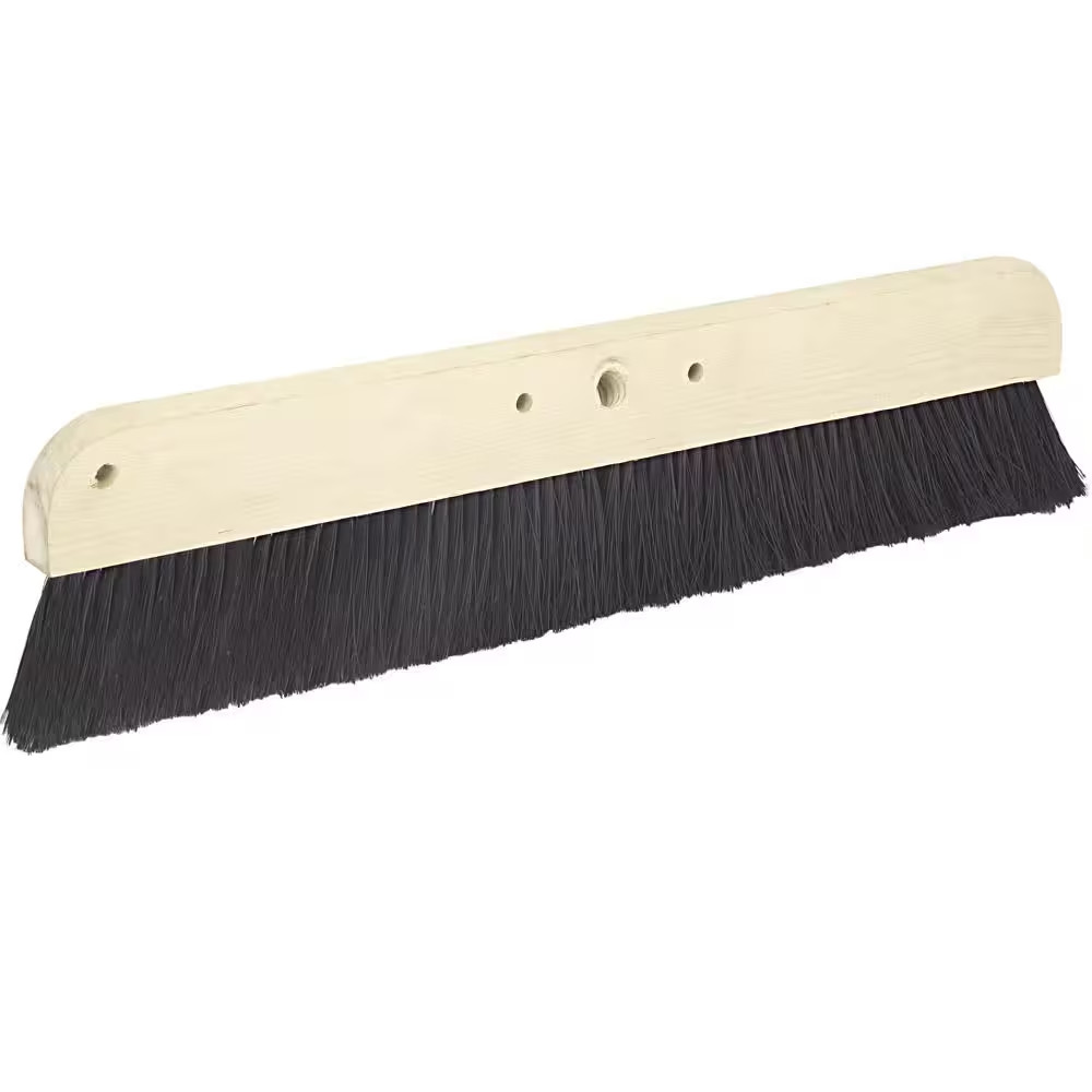 NEW 24 in Concrete Broom Sturdy Design for Precise and Smooth Surface Finishing NEW 24 in Concrete Broom Sturdy Design for Precise and Smooth Surface Finishing