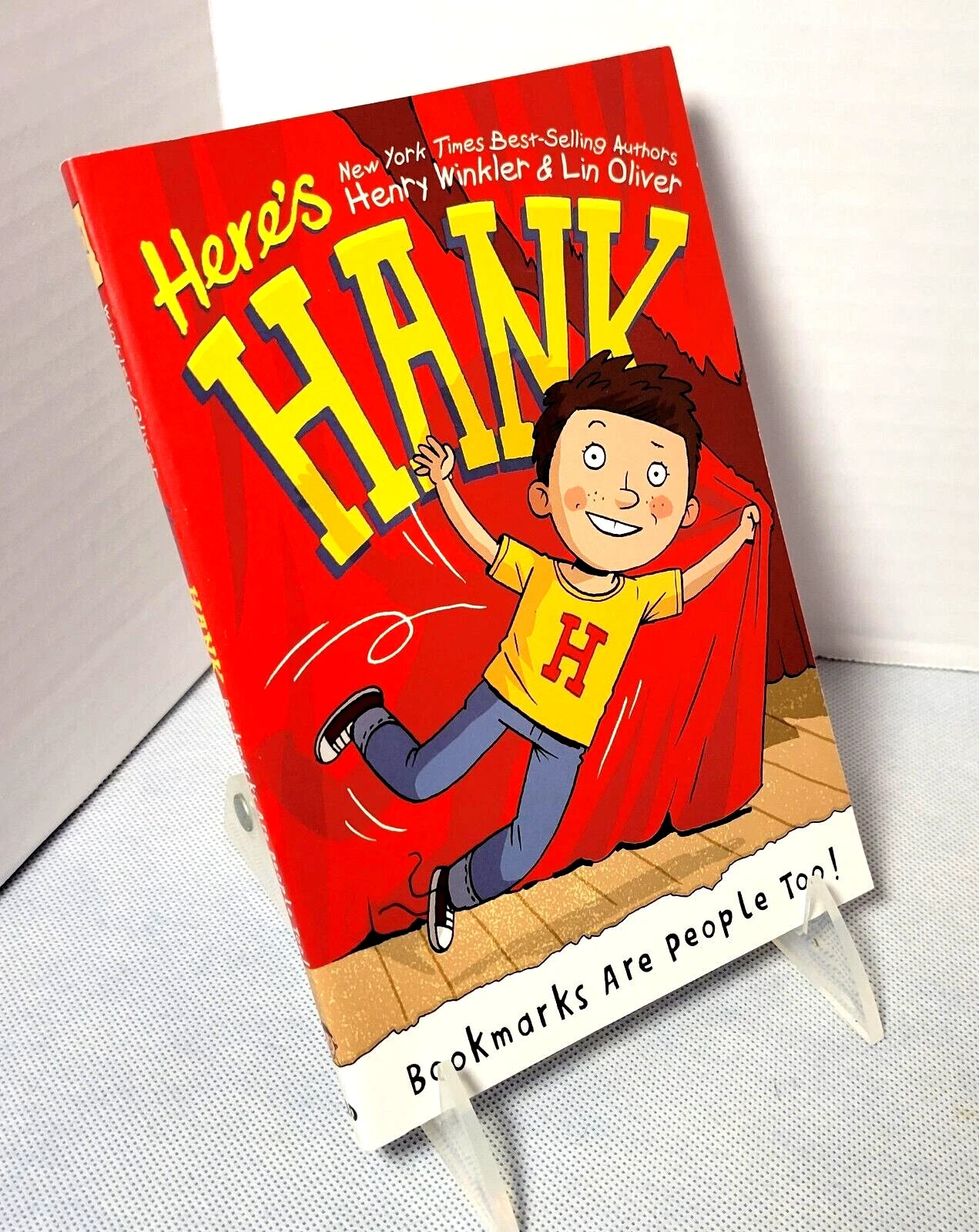 Henry Winkler SIGNED Book \'Here\'s Hank\'