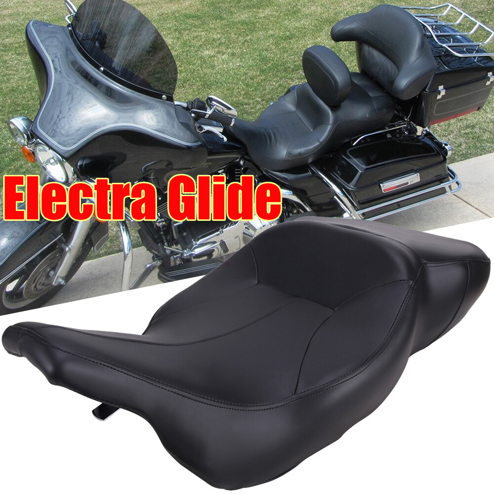 Low-Profile Driver Passenger Seat Pillion For Harley Electra Glide Ultra Classic Low-Profile Driver Passenger Seat Pillion For Harley Electra Glide Ultra Classic