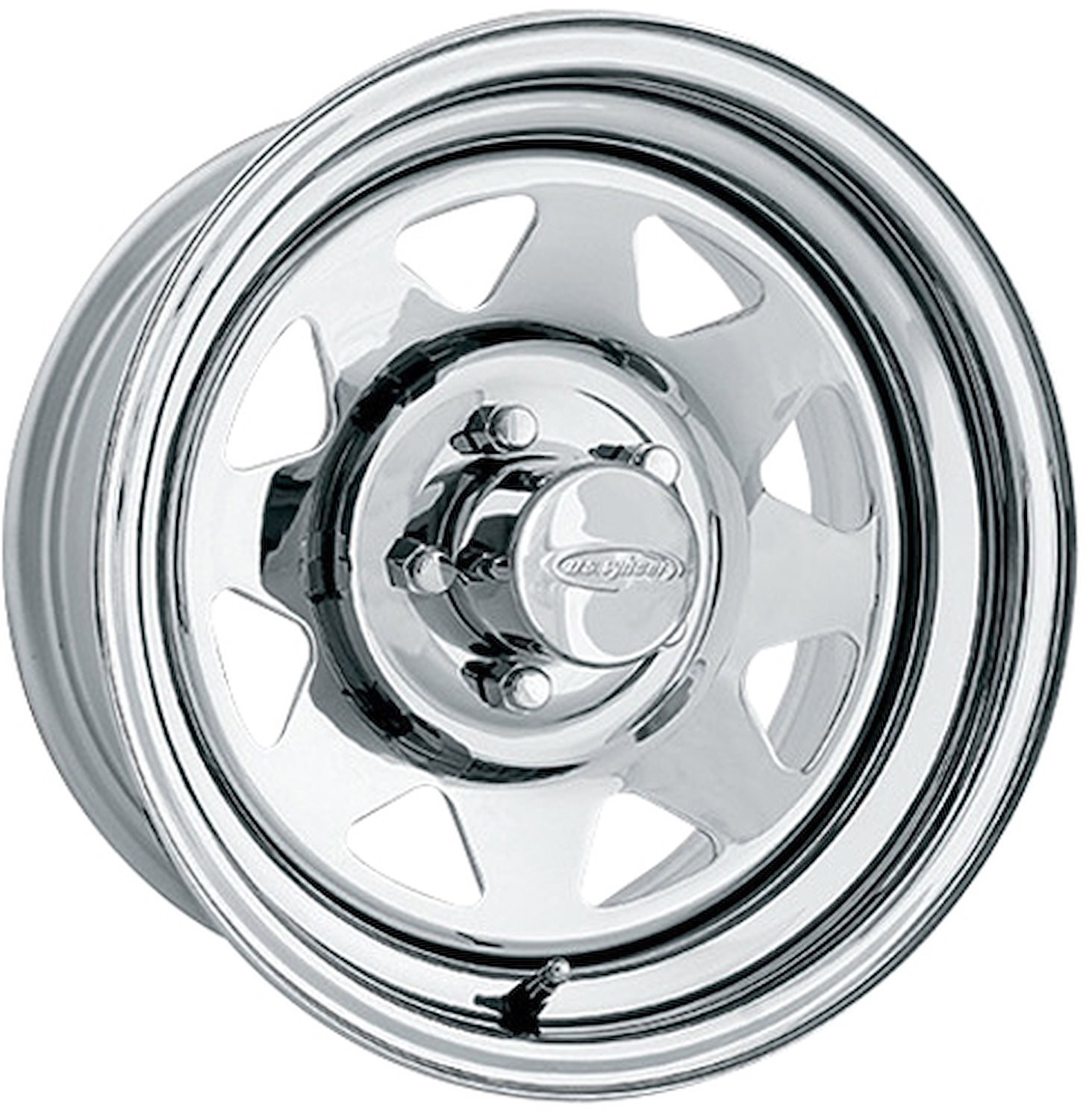 U.S. Wheel Chrome 8 Spoke Wheel (Series 75) Size: 15