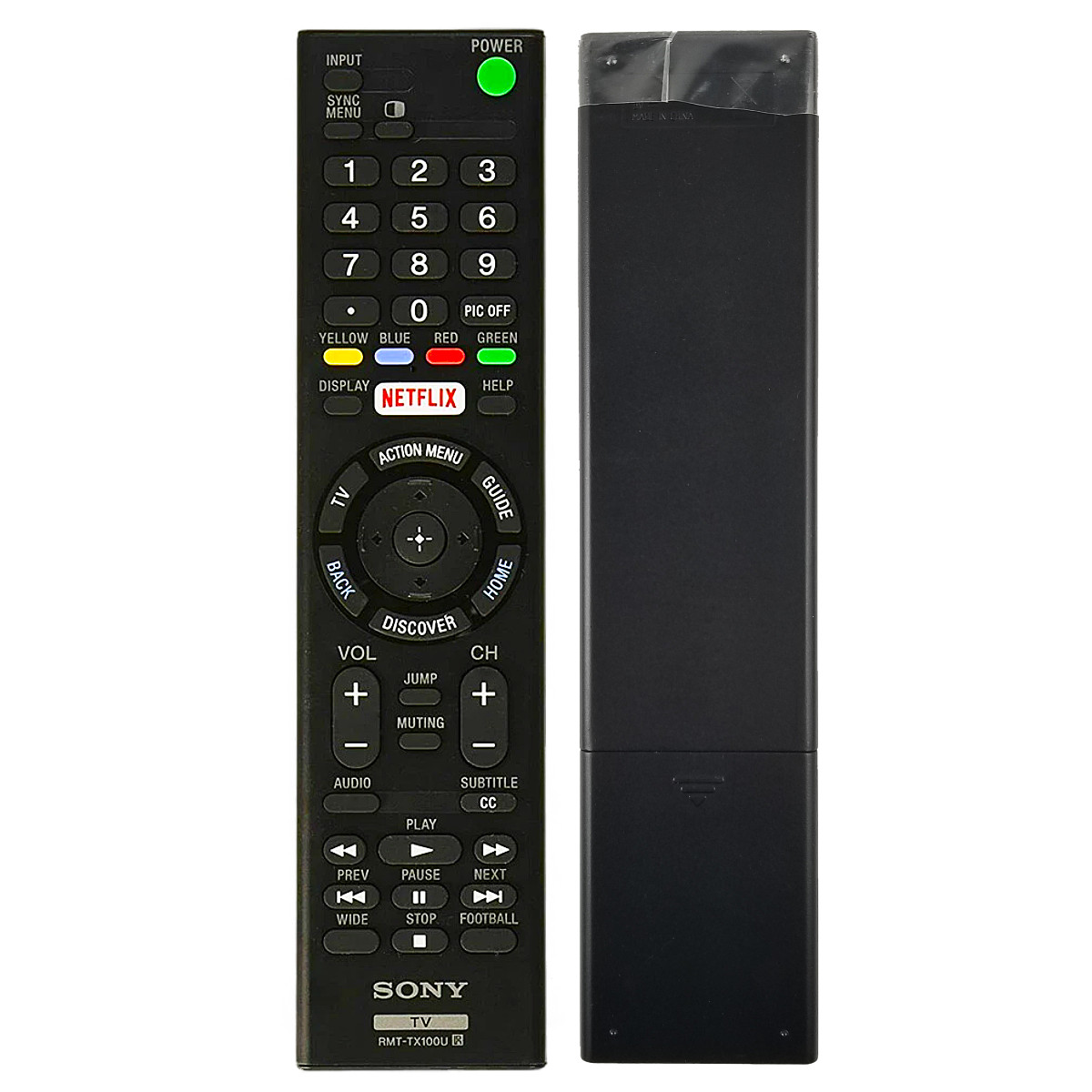 Brand New Genuine Sony TV Remote RMT-TX100U IR for XBR-65X850C XBR-55X850D