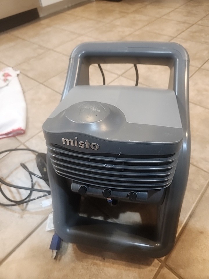 Lasko Misto Outdoor Cooling Water Misting Fan, Portable, 3 Speed, 7054