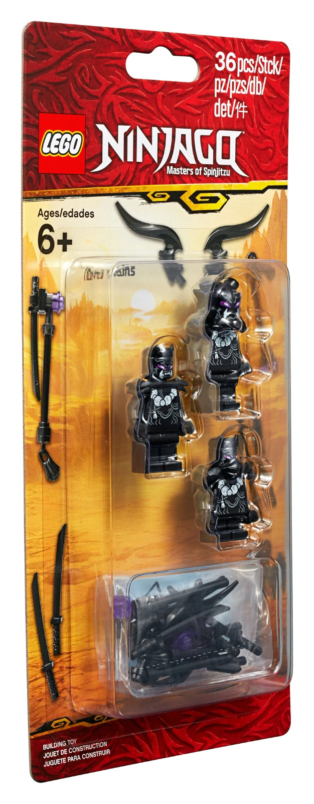 LEGO NINJAGO 853866 Oni Battle Pack New Sealed RARE Ninja Minifigs MISB Retired