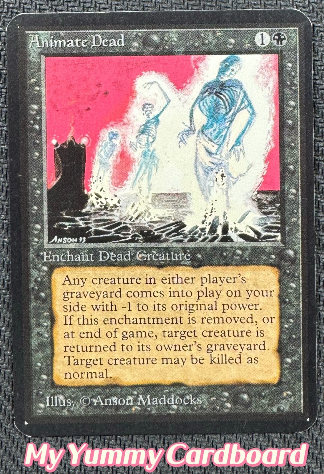 MTG Alpha Animate Dead — Lightly Played+ | Limited Edition Alpha 1993