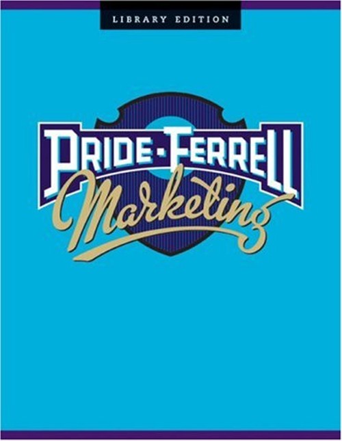 Marketing Library Binding William M. William M. Pride, Ferrell, O
