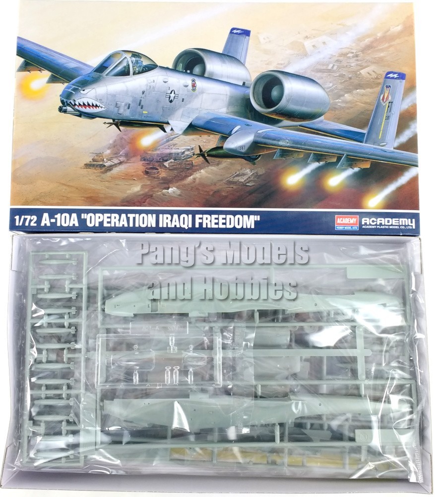 A-10 A-10A Thunderbolt II USAF 1/72 Scale Plastic Model Kit - Academy