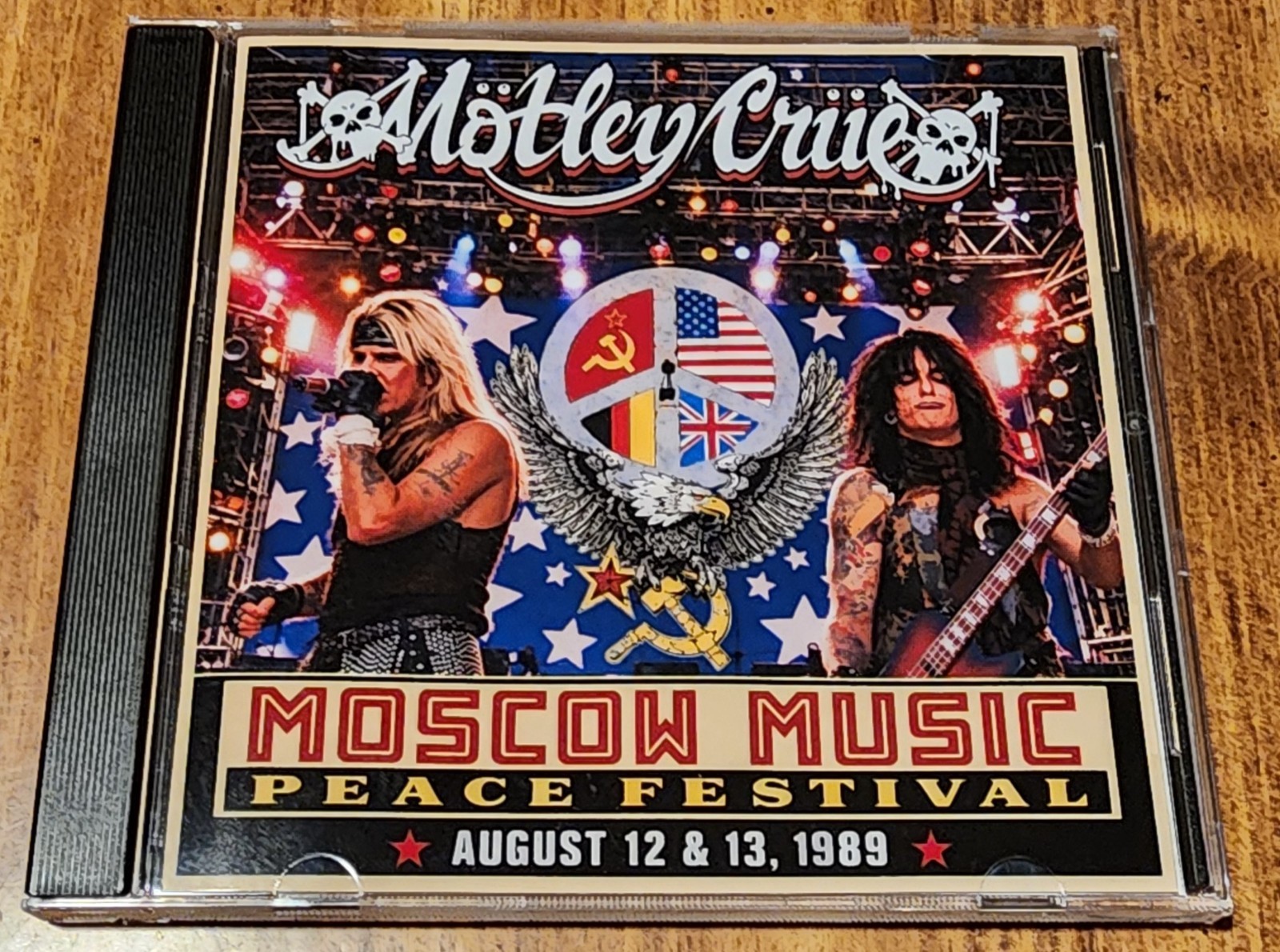 Motley Crue - Live in Moscow, August 12 & 13, 1989 (Moscow Music Peace Festival)