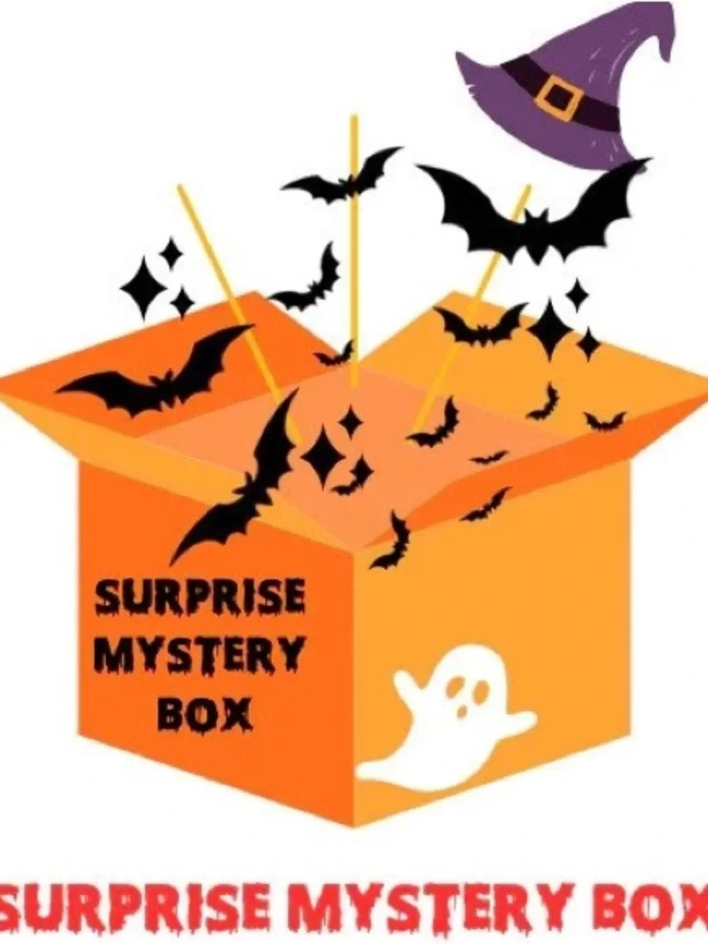 Halloween mystery box 5lbs ground advantage box FULL Everything Brand New