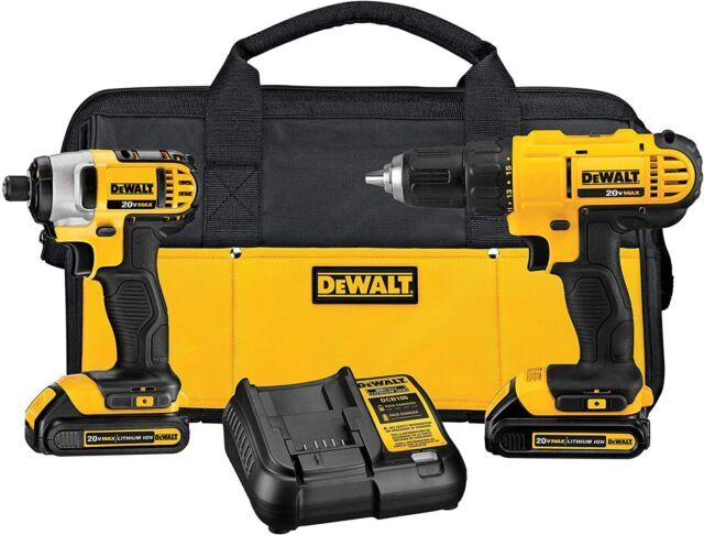 DEWALT DCK240C2 20V Impact Driver Combo Kit DEWALT DCK240C2 20V Impact Driver Combo Kit