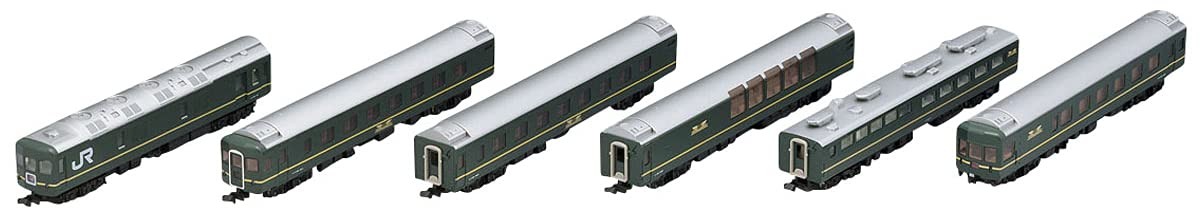TOMYTEC TOMIX N Gauge 24 Series 25 Type Twilight Express Basic Set B from Japan TOMYTEC TOMIX N Gauge 24 Series 25 Type Twilight Express Basic Set B from Japan