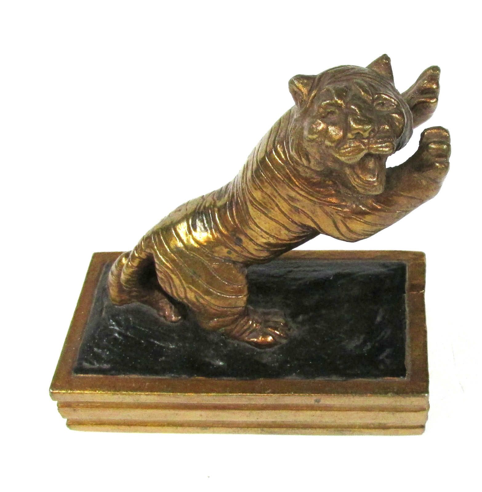 Antique one-ROARING TIGER BOOKEND {I have only one} 6.5\ Antique one-ROARING TIGER BOOKEND {I have only one} 6.5\