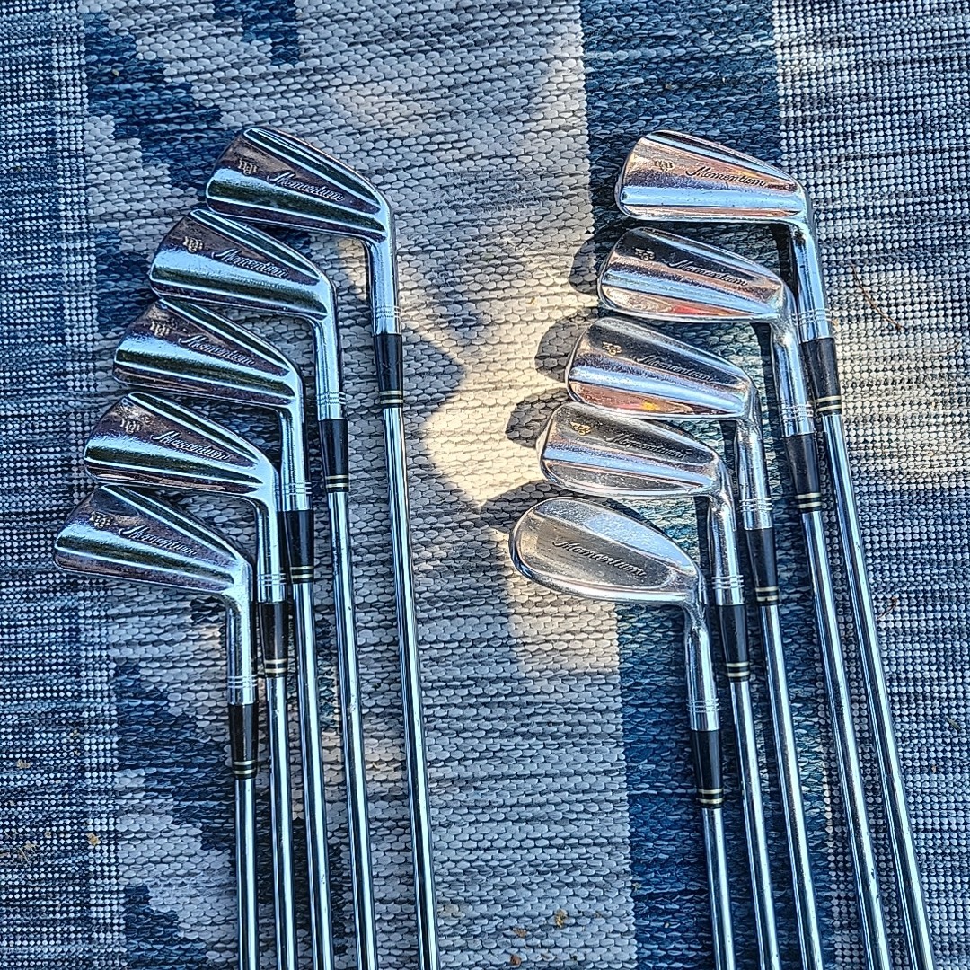 PowerBilt Momentum Iron Set 2–W (10 Clubs) Steel Shaft Vintage Blades PowerBilt Momentum Iron Set 2–W (10 Clubs) Steel Shaft Vintage Blades