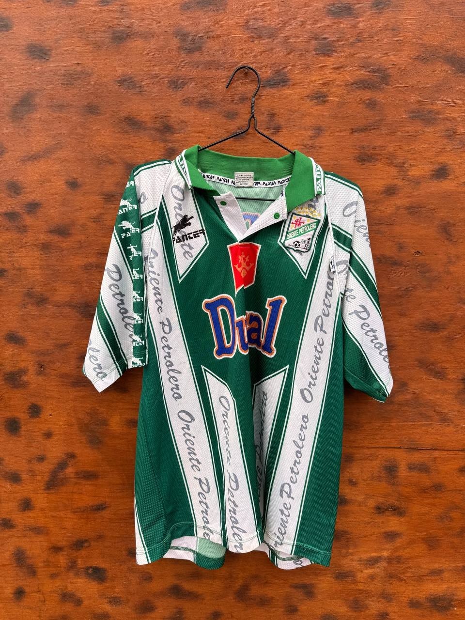 ORIENTE PERTOLERO BOLIVIA 1990\'S HOME FOOTBALL SHIRT JERSEY PANCER SIZE L ADULT