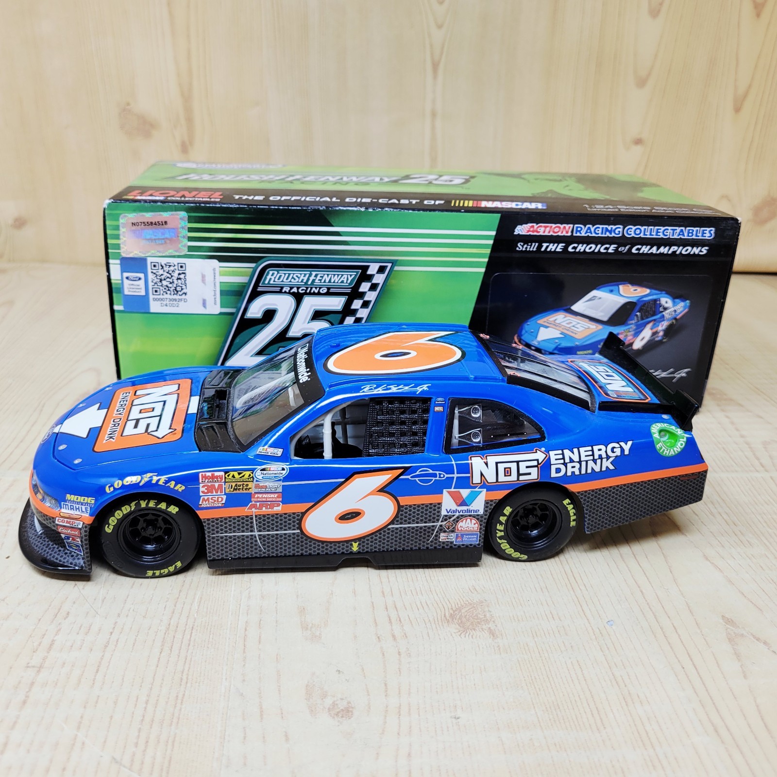 2012 Mustang Ricky Stenhouse Jr. Lionel ARC NOS Energy 1/24th Scale Diecast