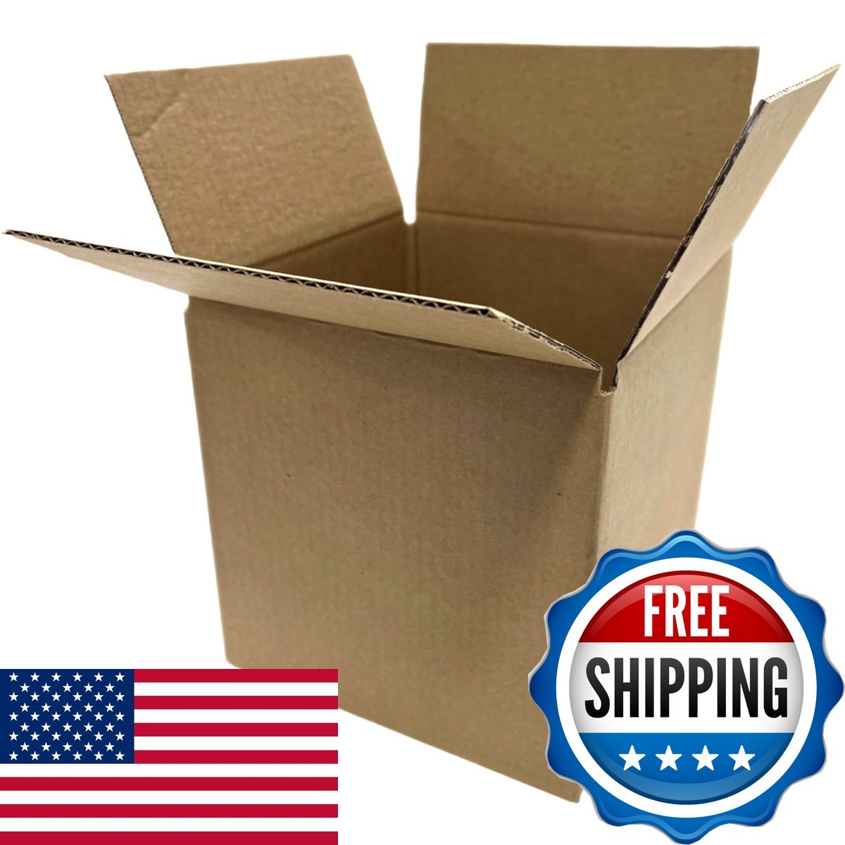 Supplyhut 150 6x6x4 Cardboard Paper Boxes Mailing Packing Corrugated Carton