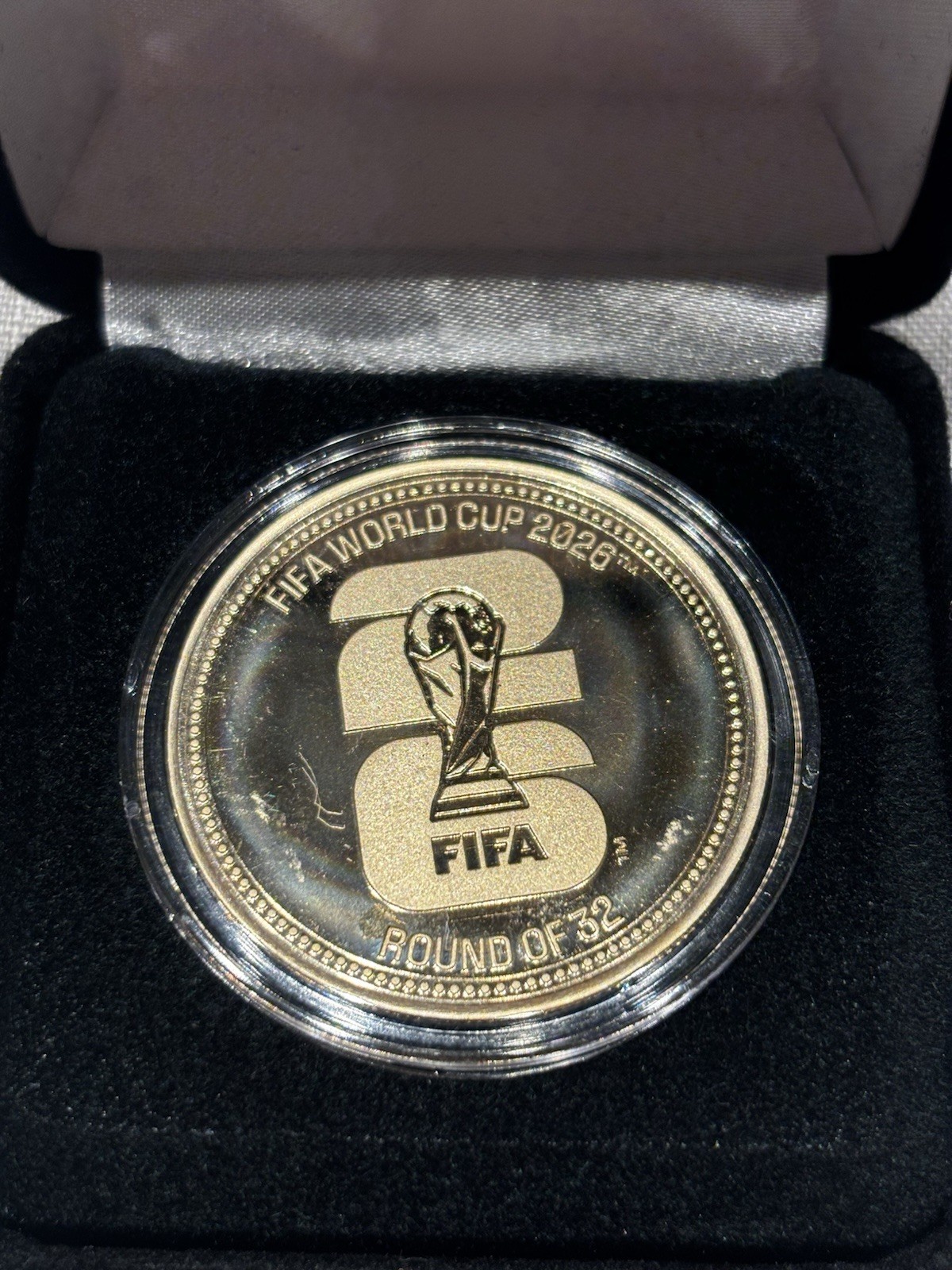 2026 FIFA WC VIP GIFT - Commemorative Coin - Round Of 32 - Germany Vs. Paraguay