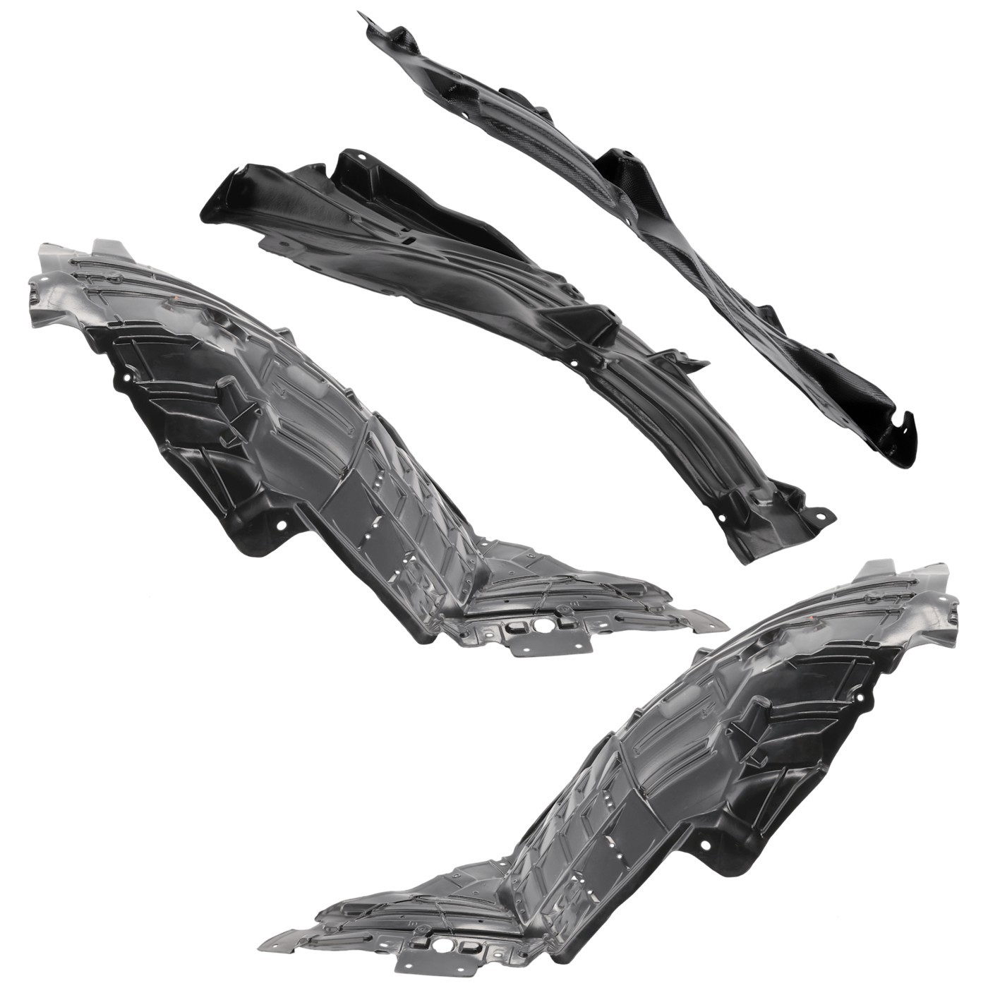 Set of 4 Fender Liners Front Driver & Passenger Side for Nissan 350Z 2006-2009